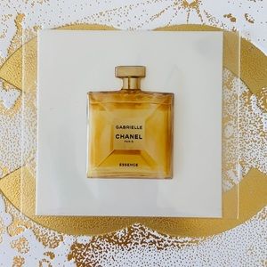 CHANEL Beauty Counter Authentic Gabriel 3D Bottle Sticker